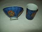 Very Pretty Chinese Rice Bowl and Spoon    Dragon & Bird    Lots of 