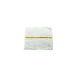 Chef Revival Gold Striped Bar Towel   Dozen  Industrial 