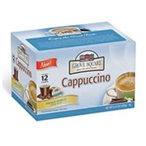 Grove Square French Vanilla Cappuccino Individual Cups   72 ct 