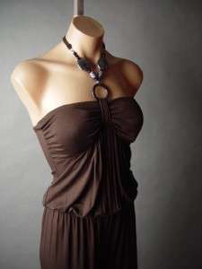  earthy, laid back vibe. Beaded halter neckline with adjustable ties 