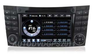   DVD TV GPS navigation for Benz Mercedes E class W211 2002 2008 + Maps