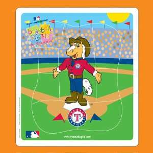  Texas Rangers Kids/Childrens Team Mascot Puzzle MLB Baseball 