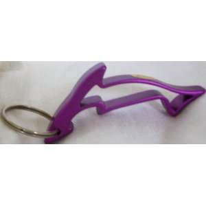   Purple Dolphin Fish Key Chain, Key Ring, Key Holder 