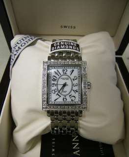 Anne Klein Diamond Accent Luxury Watch $295 New  