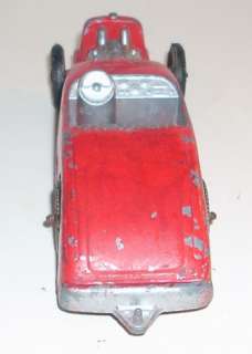 Vintage Tootsietoy Red Ford V8 Metal Hot Rod / Race Car  