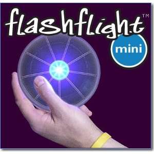  FLASHFLIGHT mini   lighted flying disc [BLUE] Sports 