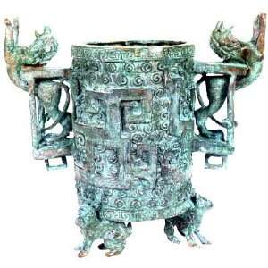 Metropolitan Galleries SRB81391 Vase Bronze 