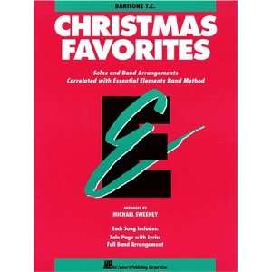   Christmas Favorites Baritone TC (9780793517640) Various Books