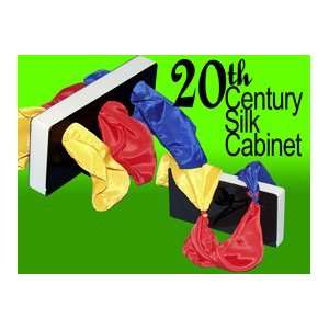  20th Century Silk Cabinet w/ Silks Magic trick easy toy 