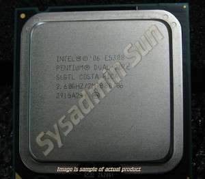 SLGTL Intel Dual Core E5300 2.6GHz 2M 800MHz Socket 775  
