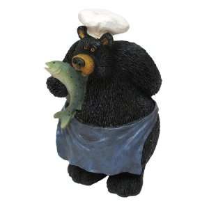  Black Bear Chef Figure