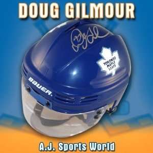  Doug Gilmour Autographed/Hand Signed Toronto Maple Leafs 