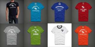 Abercrombie & Fitch by Hollister Mens T shirts New Authentic USA 