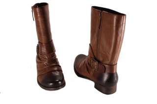 Vince Camuto Black OR Brandy Shada Mid Calf Boots Womens Shoes Medium 