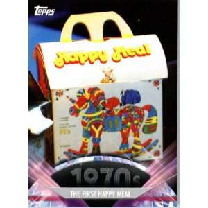   136 The First Happy Meal   ENCASED Trading Card Sports Collectibles