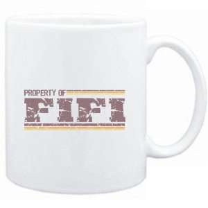 Mug White  Property of Fifi   Vintage  Female Names  