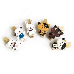   Sweet Family]   Wooden Clips / Wooden Clamps / Mini Clips Electronics