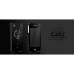  Cubic Collection Soft iPhone 4/4S Case Cell Phones 