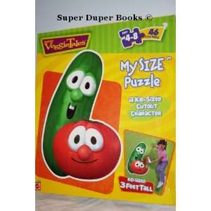  Large 3 Foot Sized Big Ideas Veggie Tales Puzzle Featuring 