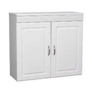  White 2 Door Top Storage Cabinet