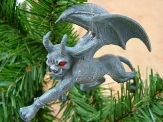 Gargoyle Gothic Pillar Dragon Crypt Halloween Ornament  