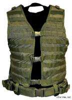 NcStar Molle Pals Modular Vest Green Military Special Forces Police 