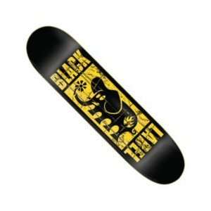  Black Label   Big Block Skateboard Deck (7.75 x 31.5 