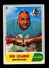 1968 Topps 68 Bob Talamini AFL Oilers PSA 8  