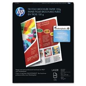  HP Tri Fold Laser Brochure Paper HEWQ6612A Electronics