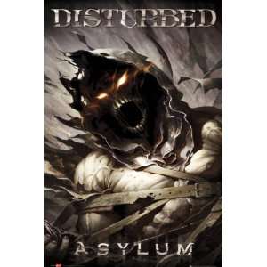 Disturbed   Music Poster (Asylum) (Size 24 x 36)
