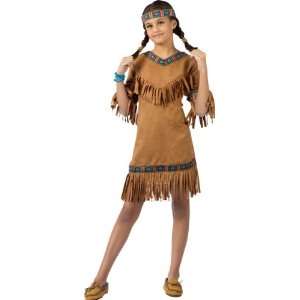  Kids Native American Indian Girl Costume (Small) Toys 
