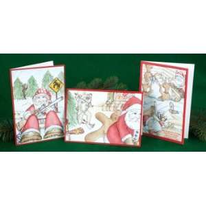  Set of 12 Humorous Holiday Cards