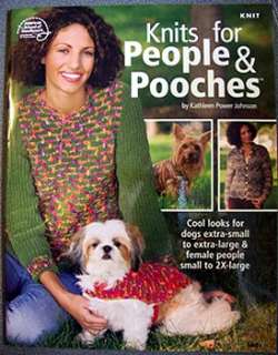 knits for people pooches project book by kathleen power johnson