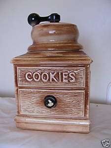 McCoy Cookie Jar made in the USA coffee grinder  