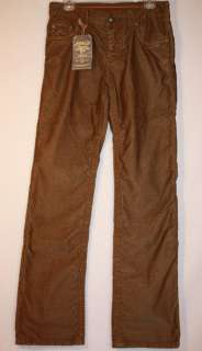 Stitchs Texas Brown green Straight Leg Corduroy Jeans  