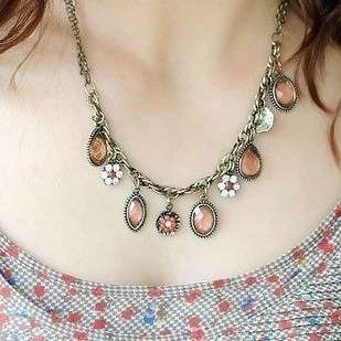 korea new nice charm Fashion Bohemian leaves multilayer Long Necklace 
