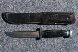 KA BAR 1209 Fixed Blade knife w/sheath   USA Made  