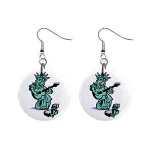  Funny Statue of Liberty Dangle Earrings Jewelry