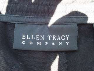 ELLEN TRACY COMPANY Black Denim Mini Skirt ~ Sz 6, EUC  