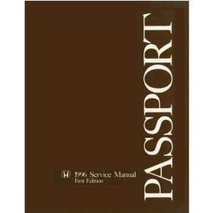  1996 HONDA PASSPORT Shop Service Repair Manual Book 