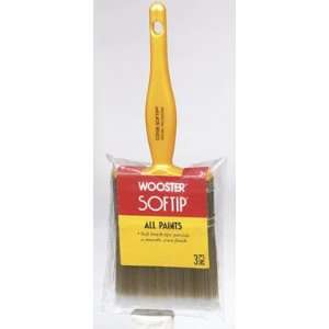  4 each Softip Trim Paint Brush (Q3108 3)