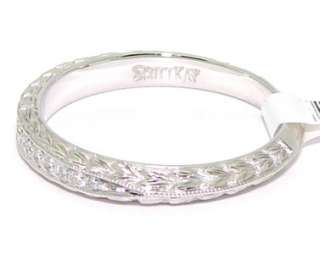 New Platinum Scott Kay Diamond Wedding Band Ring B1119  