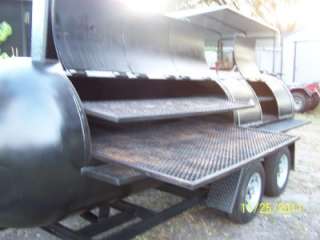 1000 Gallon BBQ Grill & Smoker  