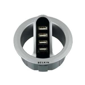  Belkin F5U201 KIT Front Access IN Desk USB Hub 4 Port HI Speed 