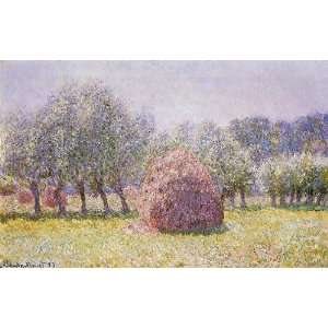   paintings   Claude Monet   24 x 16 inches   Haystack