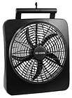 O2 COOL 10 Inch 2 Speed Battery or Plug In Portable Fan