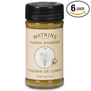 Watkins Curry Powder, 1.8000 Ounce (Pack of 6)  Grocery 