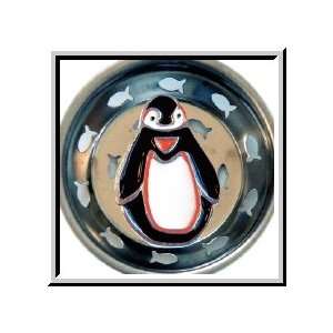  Enamel Kitchen Strainer Penguin