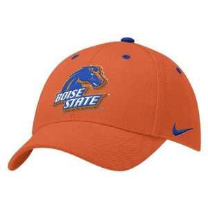  Nike Boise State Broncos Orange Wool Classic Hat Sports 