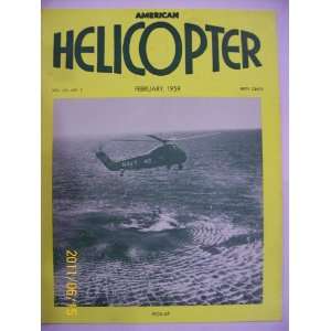   American Helicopter February 1959 (Magazine) Alexis Droutzkoy Books